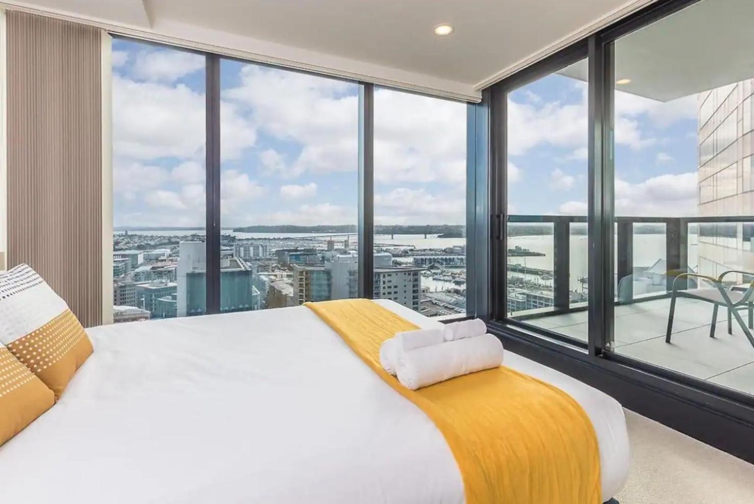 Magnificent Skytower, Sea, Habour View In Cbd Apartment Auckland Exterior foto