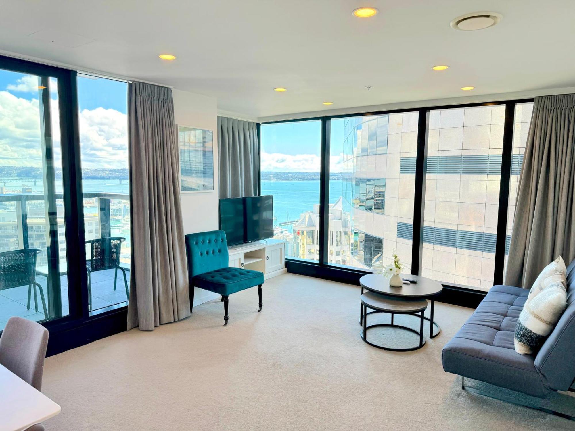 Magnificent Skytower, Sea, Habour View In Cbd Apartment Auckland Exterior foto